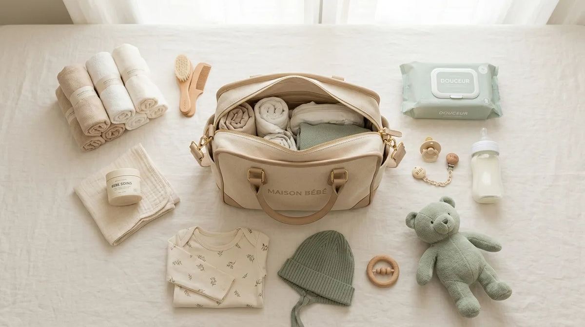 Que mettre dans un sac à langer selon l’âge de bébé ? (nouveau-né à 12 mois)
