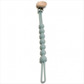 attache tétine bleu nuit sur fond blanc
