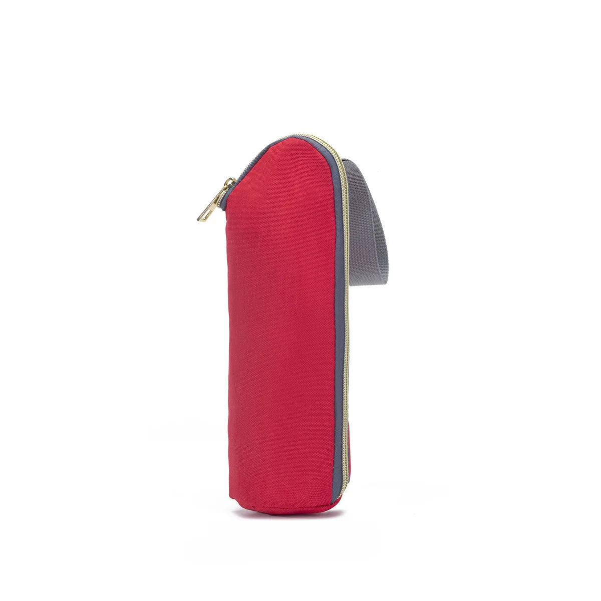 pochette biberon bebe isotherme couleur rouge sur fond blanc