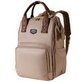 sac à dos à langer multifonction sur fond blanc